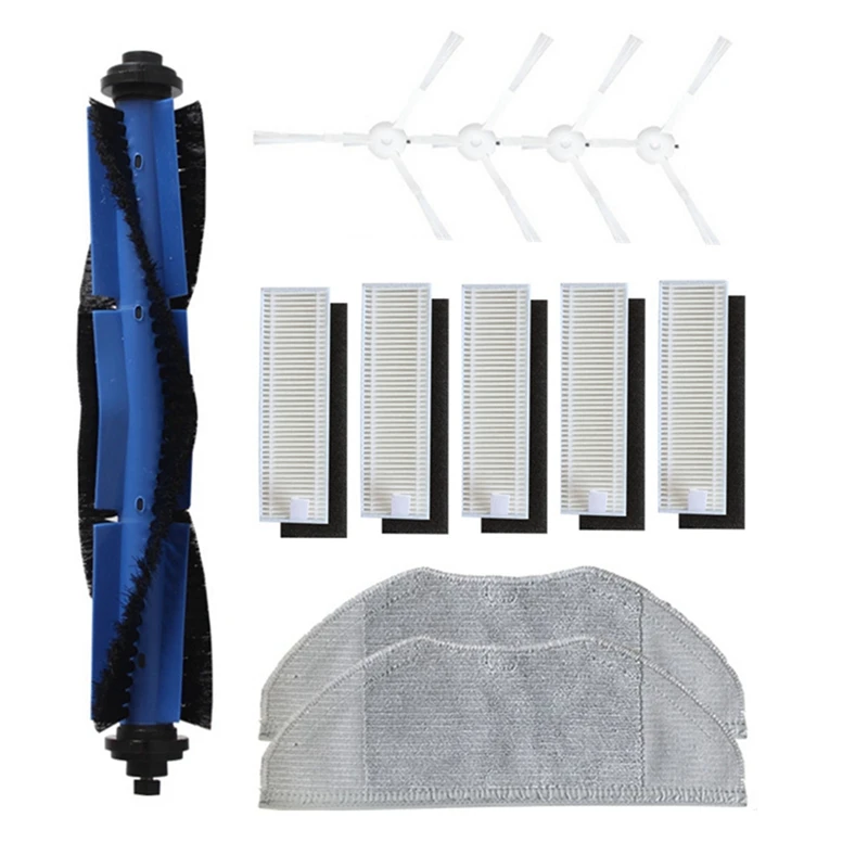 掃除機用アクセサリーキット,ロボット掃除機用mopクロスhepaフィルター,モデルtfal enta,x-pler,95,rg7975wh,rg7987wh