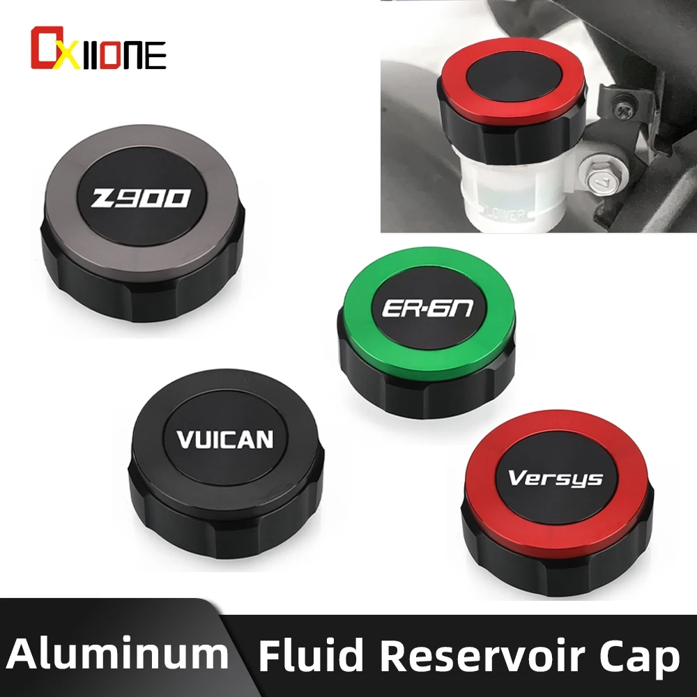 

New Rear Brake Fluid Reservoir Cap For Kawasaki Z 400 650 800 z900 Ninja 250R H2 R Ninja 400 650 Z1000SX ZX10R ZX6R Vulcan S 650