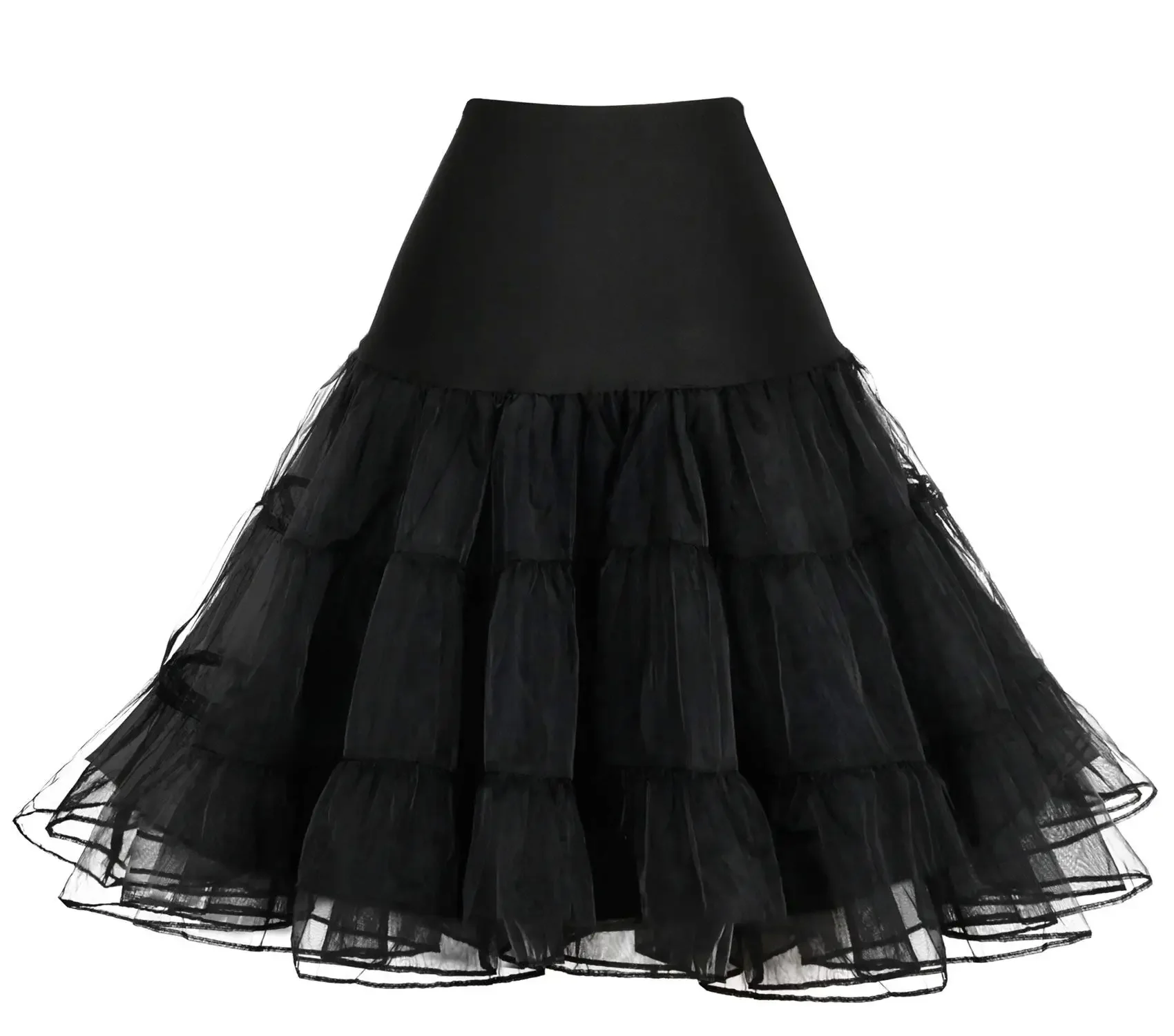 

New Style Fresh Looking Women's Petticoats Crinoline Tutu Skirt 50s Vintage Rockabilly Puffy Underskirt