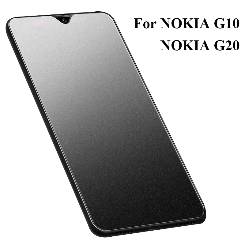 Full Cover Matte Tempered Glass for NOKIA C21 Plus G11 G21 G10 G20 Screen Protector for Nokia C21 Plus Anti Fingerprint Glass