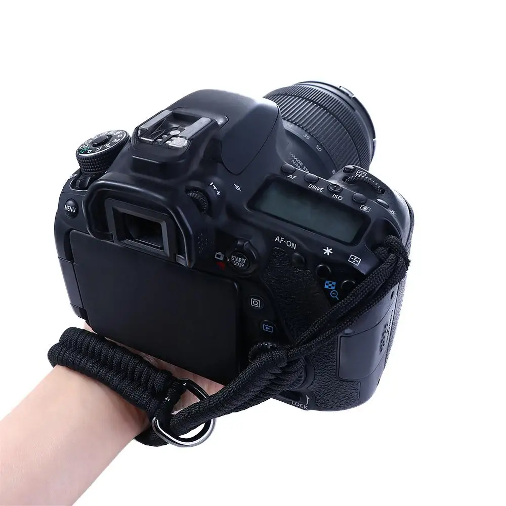 Kameraband, Handgelenksband, DSLR-Zubehör, handgewebtes Handgelenksband, SLR-Kamera-Schultergurt mit Schnellverschluss. – Detail 3