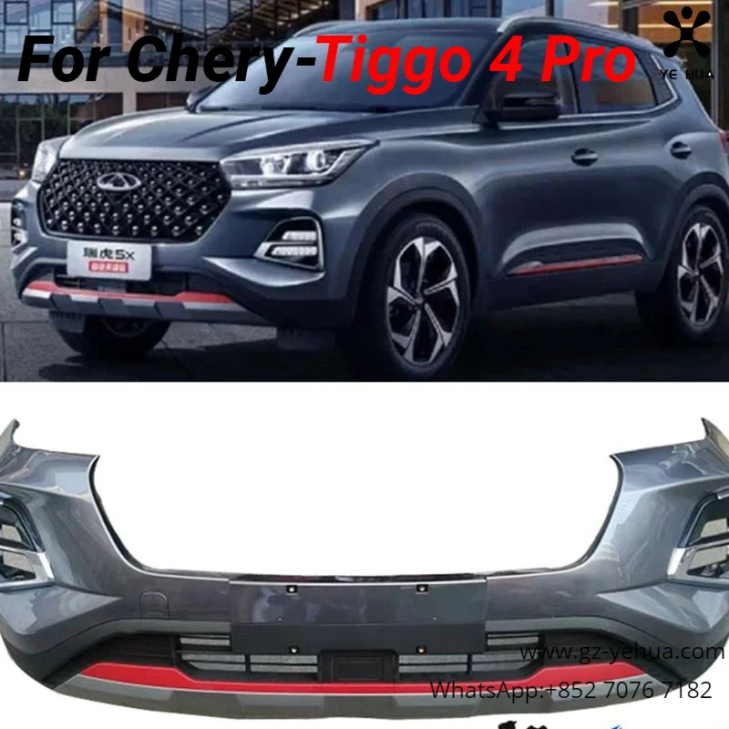 For Chery Tiggo 4 Pro 2020 2023 Car Front Bumper Assembly Original Factory Modified Automobiles Parts Accesorios Para Auto Tools