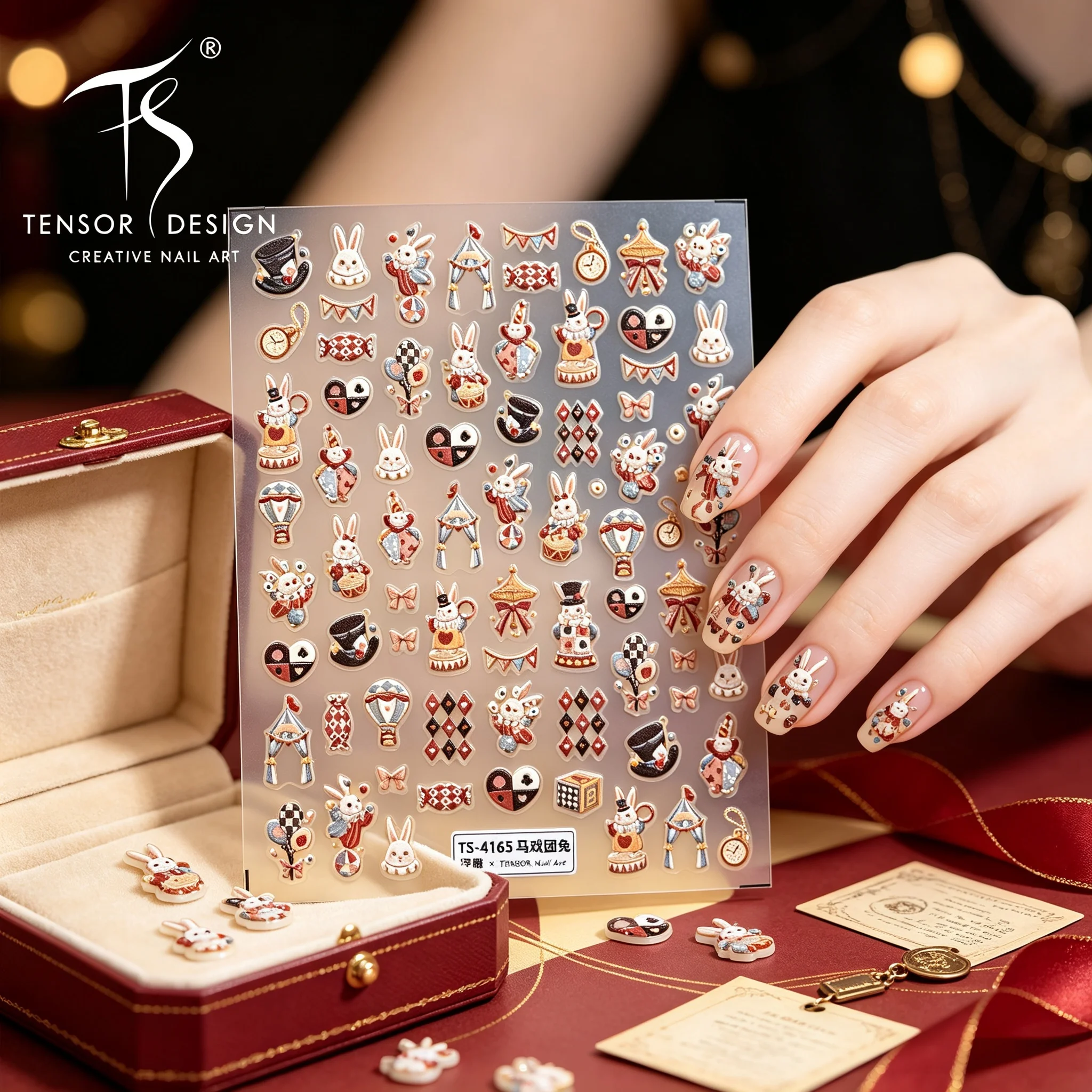 Autocollants pour ongles TENSO - Nail Art Elegan avis et prix
