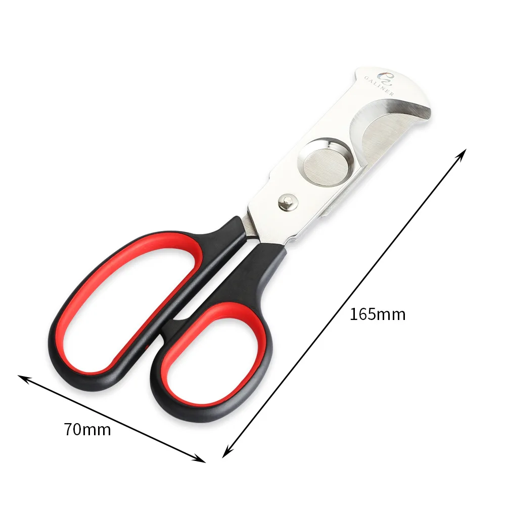 

Sharp Stainless Steel Cigar Scissors, Portable Cigar Cutter, Smoking Pocket Gadgets, Cigar Punch Cutters, Guillotine Knife