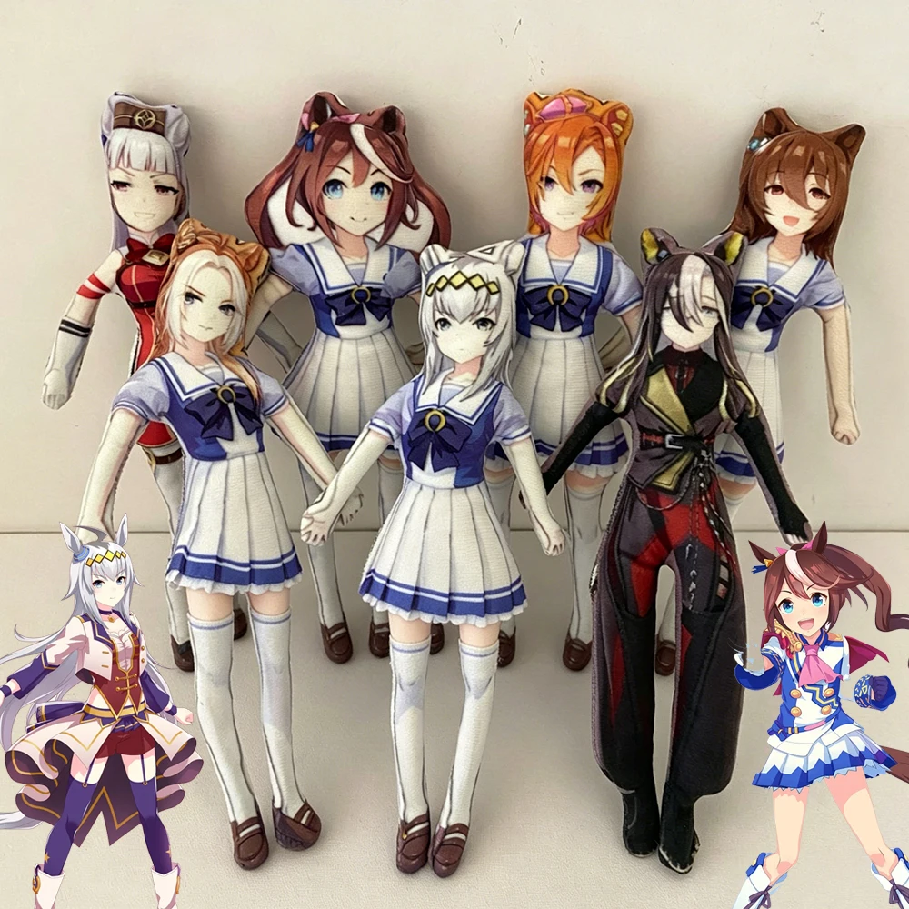 

Game Umamusume: Pretty Derby Cosplay Oguri Cap Tokai Teio Gold Ship Doll Plush Stuffed Dolls Twistable Slender Abstract Plushies