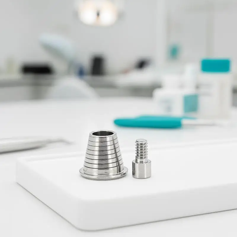 Composite Implant Abutment Components Universal High Precision Durable for Dental Surgery Restoration Clinic Hospital Use