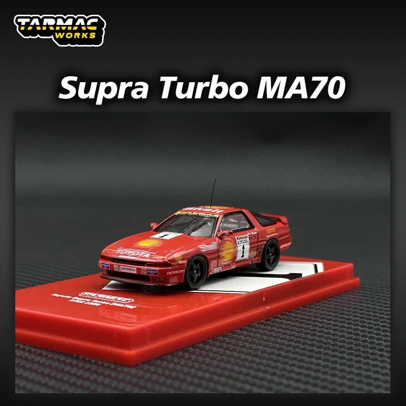 

TW In Stock 1:64 Supra Turbo MA70 BTCC 1988 Diecast Diorama Car Model Collection Miniature Toys Tarmac Works