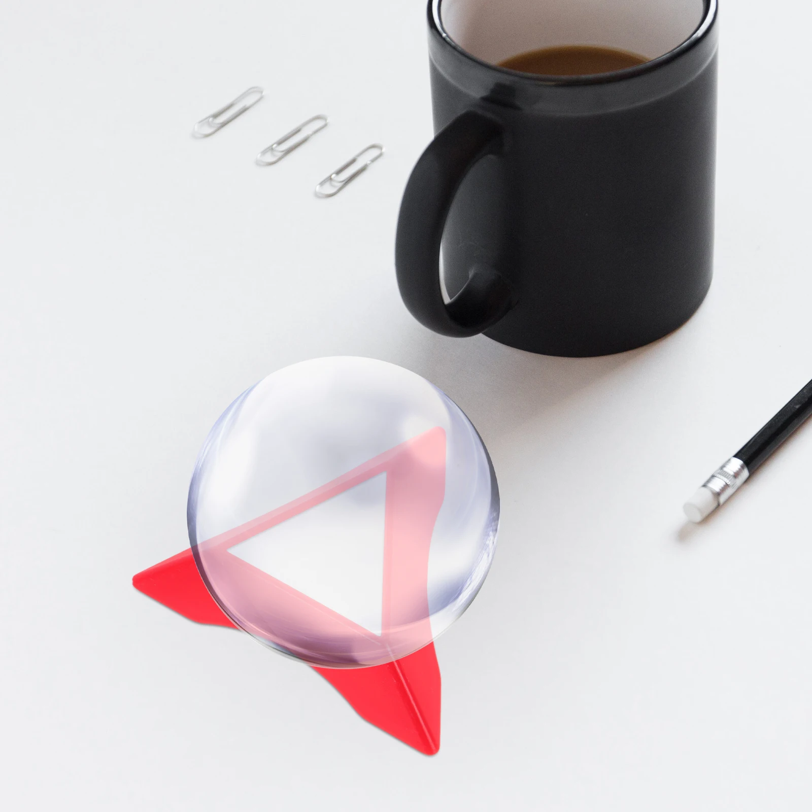 

20pcs Stand Triangular Base Stable Support Display Lightweight Portable Triangle Holder