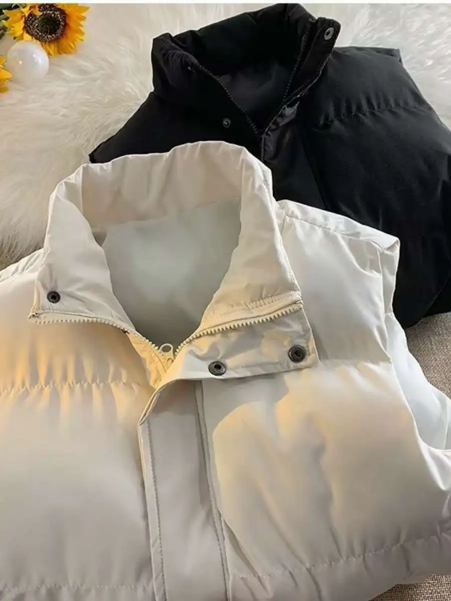 

Мужской пуховый хлопковый жилет Thiened Winter Jaet, теплое пальто Sli, повседневная верхняя одежда, весенний сезон, недеформируемая