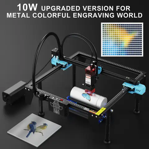 TwoTrees TTS-10 Pro 80W lasergravör rostfritt stål DIY-logotypskrivare metall TTS-55Pro lasergraveringsmaskin CNC-träskärning 7 best sales CNC-laser - №2