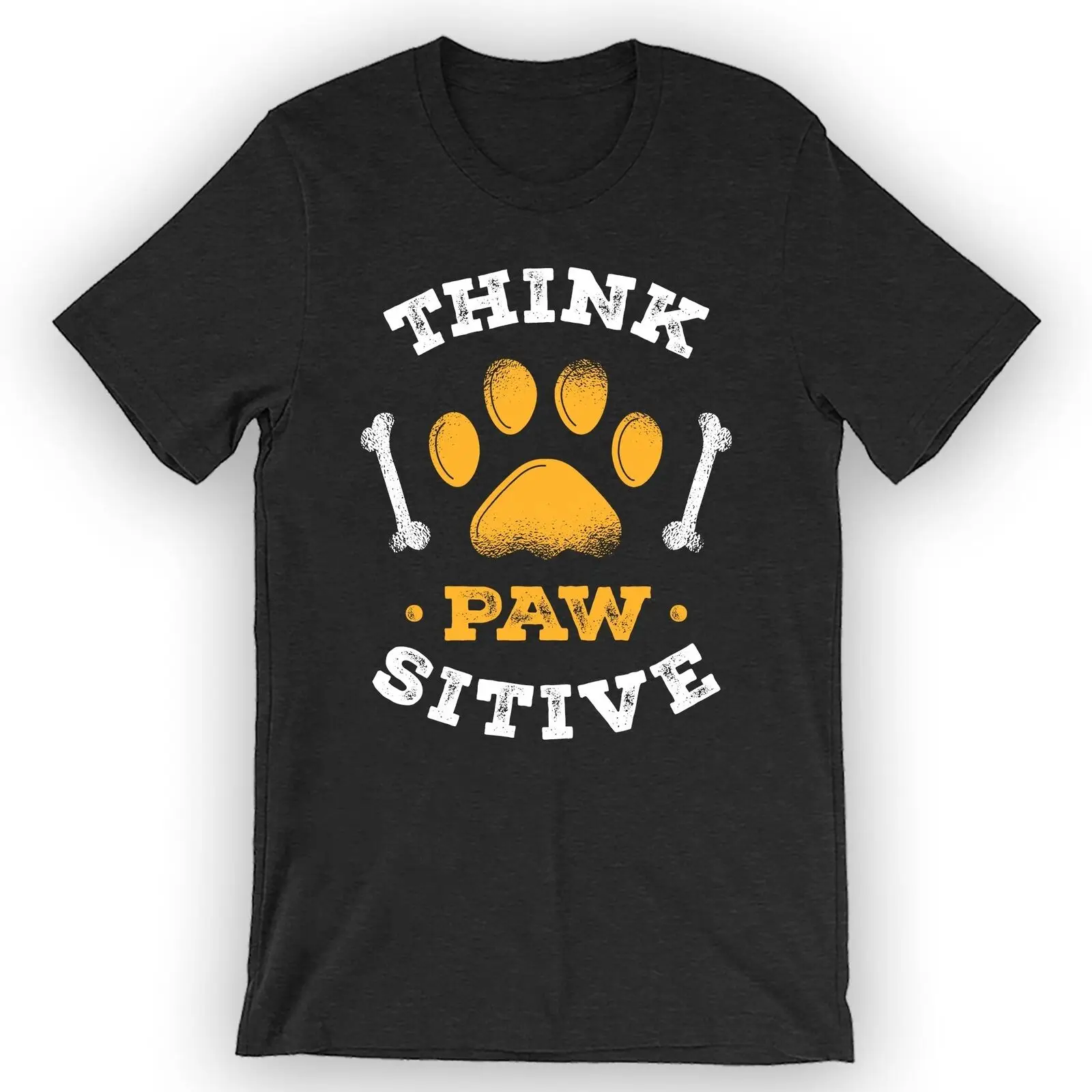 Unisex Think Paw Sitive T-Shirt Dog Sitter Tee