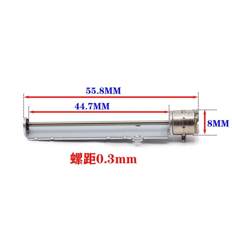 Sliding Table Micro Precision Screw Stepper Motor 8mm Two-phase Four Wire Stepper Motor