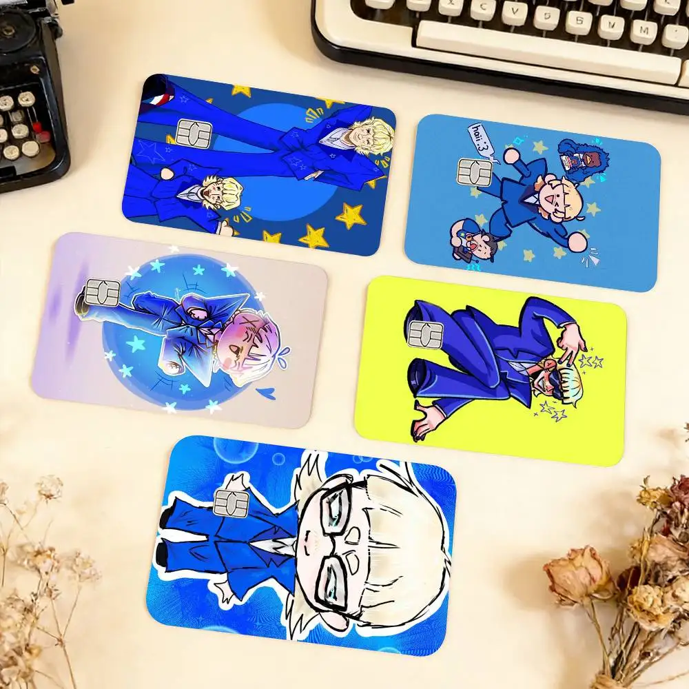 

1pc Joost Klein Singer Cartoon Waterproof Film Skin Cover Credit Card Stickers Debit Front Bank Bus Pass