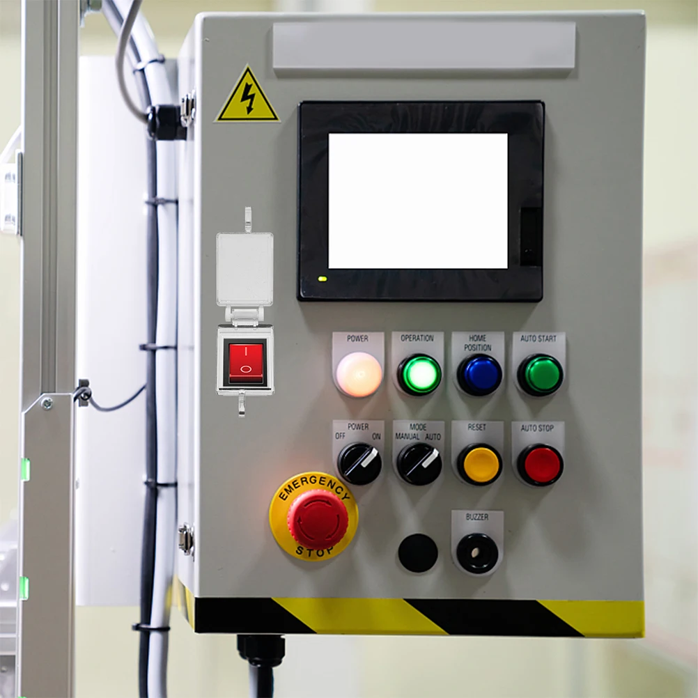 

2pcs Boat Rocker Switch Cover Transparent Adhesive Protection Guard For Toggle Switches Durable Waterproof Dustproof Outdoor