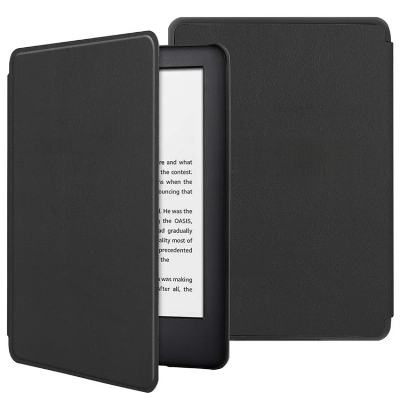 For Kindle Paperwhite 2018 leather case, 10th  sleep mode leather cover