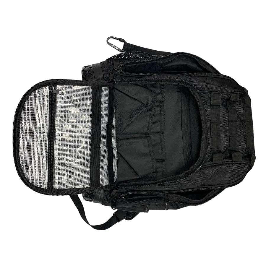 VESSEL Tool Backpack (Empty) Waterproof Bottom 37*18*47 cm Electrician Storage Bag VC-B01