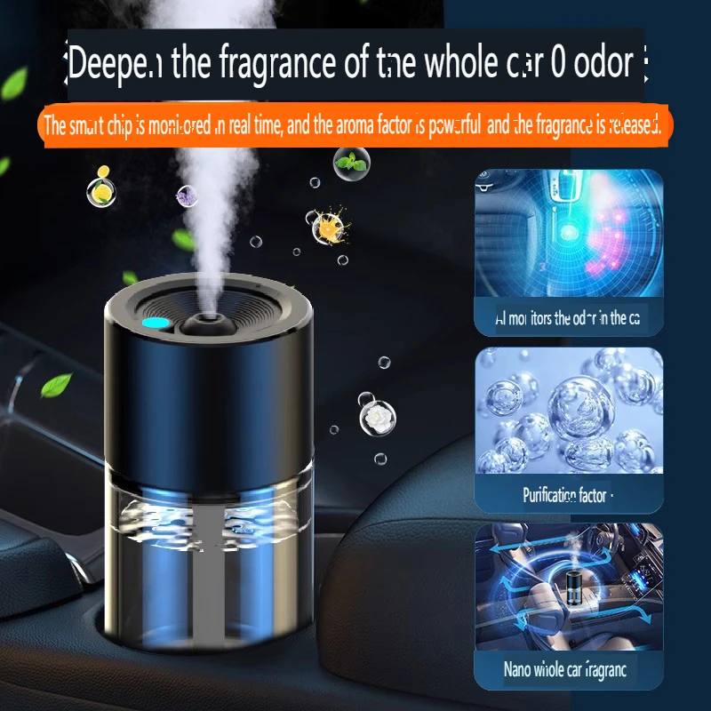 24 Car Men and Women Air Freshener Purifier Perfume Lasting Diffuser At High-grade Decoration Atomizing Interior Accessories