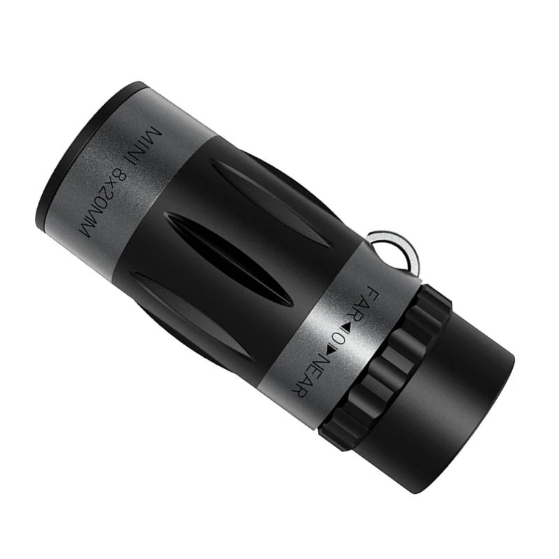 8x20 Monocular Scope with Adjustable Focusing Reticles for Hiking and Nature Observation Bright Picture Viewing