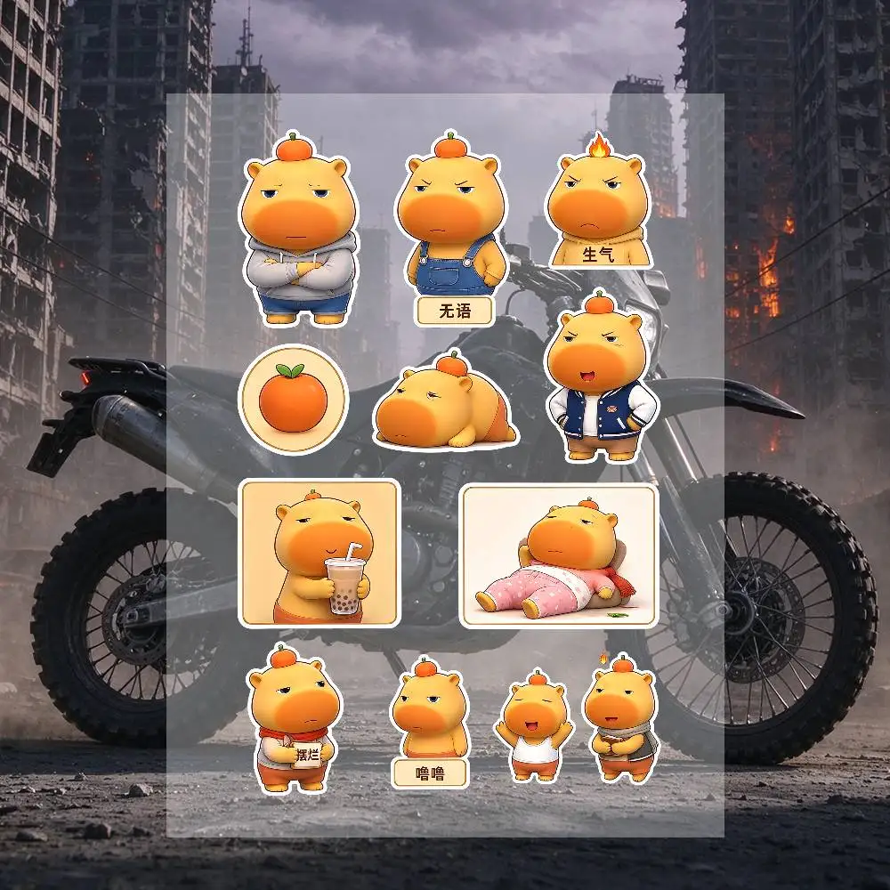 Lulu Cute Stickers Moto Sticker Auto Body Bumper Windows Motorcycle Laptop Walls Vinyl Decal Car Tuning Accessories
