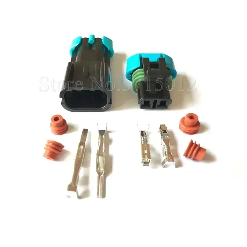 2 Hole 15300027 15300002 Weather Pack Waterproof Auto Fan Socket Automotive Wiring Connector
