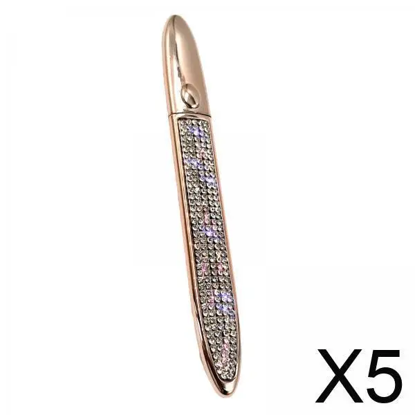 5xZelfklevende vloeibare eyeliner lijmvrij voor ogenmake-up Diamond Rose Gold