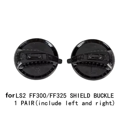 1 par de piezas de repuesto de soporte de Base de escudo de casco abatible hacia arriba para LS2 FF300 FF325 piezas de viseras de Base de soporte de parabrisas