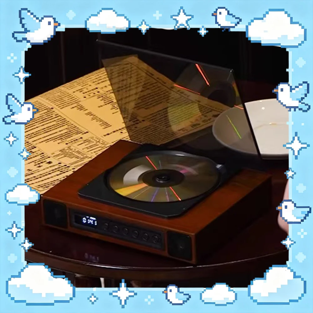 

THINKYA K10 CD Player Sound Quality Of Three Dimensional Cd Player Support Optical Fiber Bluetooth Flash Drive 3.5mm Audio AUX