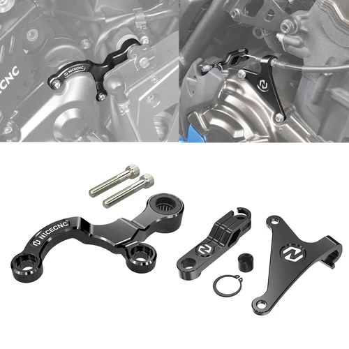 NICECNC para Yamaha Tenere 700 T700 2019-2024 soporte de brazo de embrague estabilizador de cambio Tenere 700 World Raid 2022 2023 MT07 2018-2022