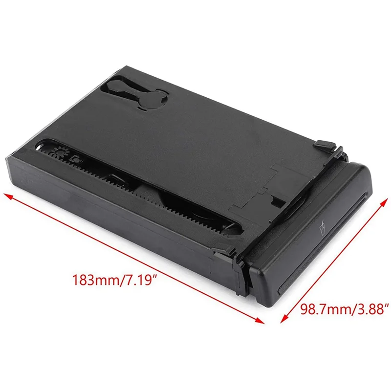 M15K-8E1862534H Portabicchieri per auto Portabicchieri per acqua Driver sinistro Portabicchieri pieghevole telescopico per A4 B6 B7 RS4 S4 2001-2008