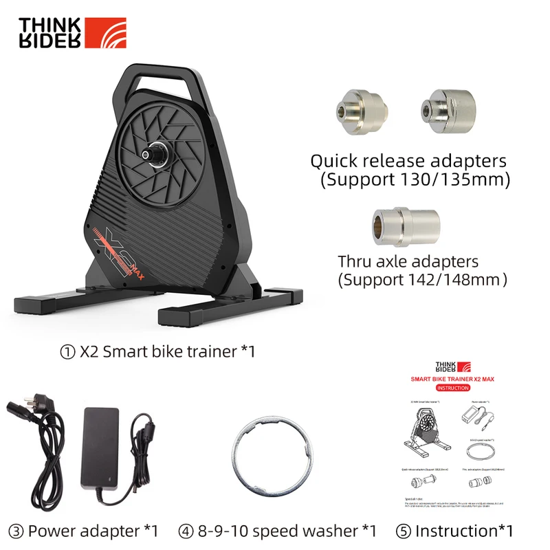 Smart Bike Trainer ThinkRider X2Max para MTB e Speed — foto 6