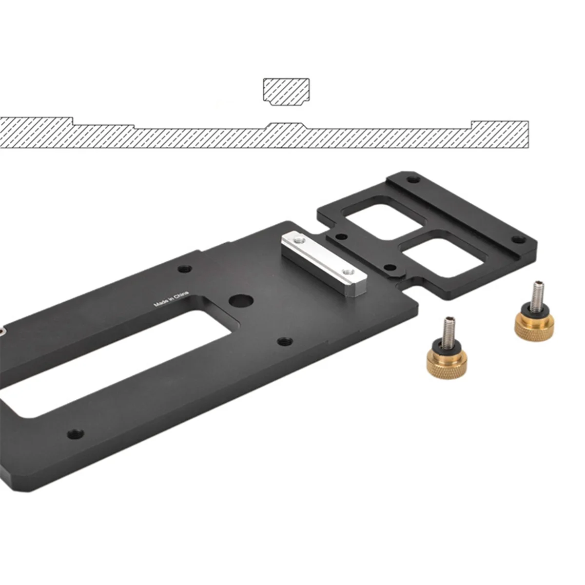 Woodworking 90 Degree Track Saw Square Guide Rail Square Right-Angle Guide Rail Stop Electric Circular Saw Track