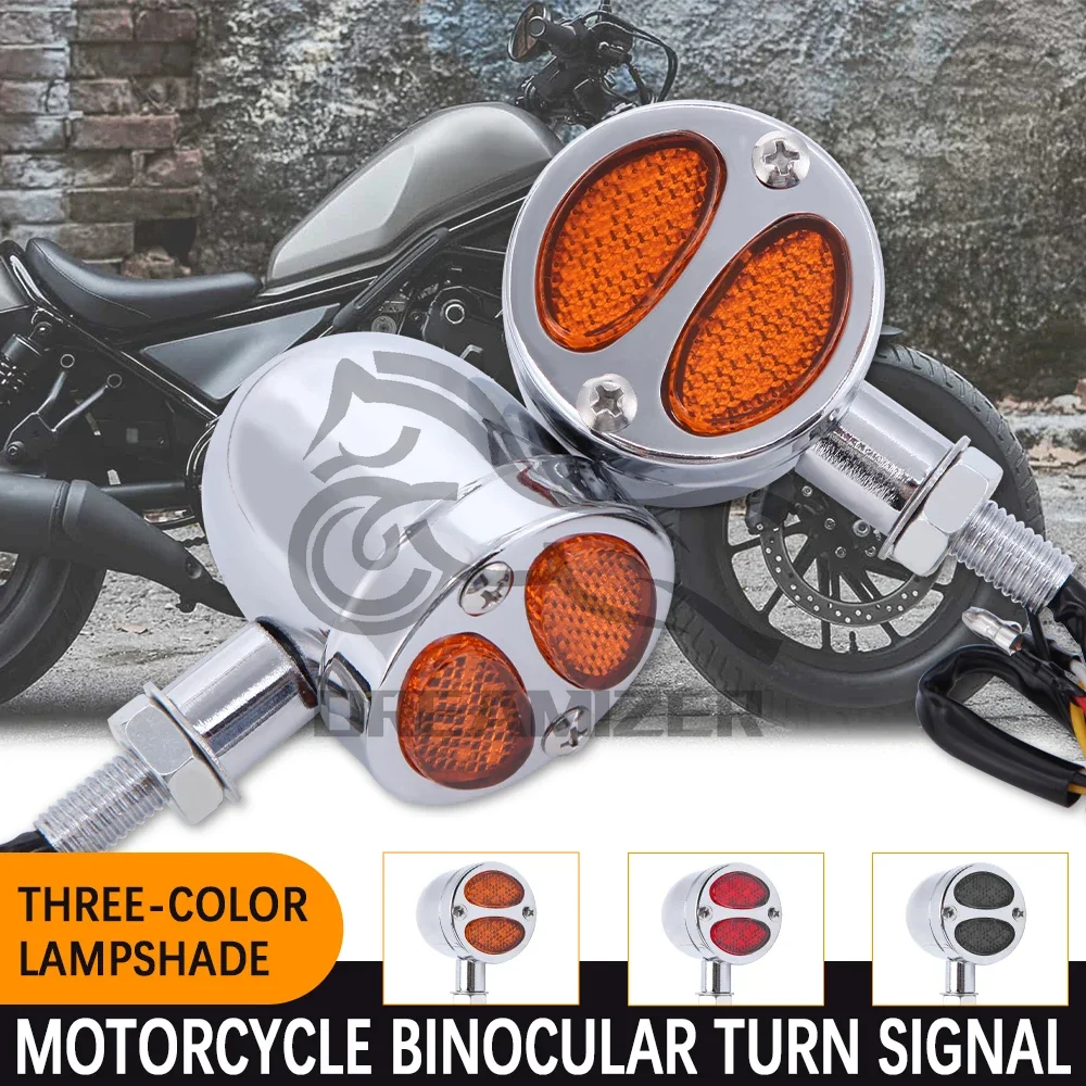 

Motorcycle Turn Signals Indicators Amber Black Bullet Turn Signal Light Lamp Blinkers For Harley Honda Yamaha Suzuki Lights