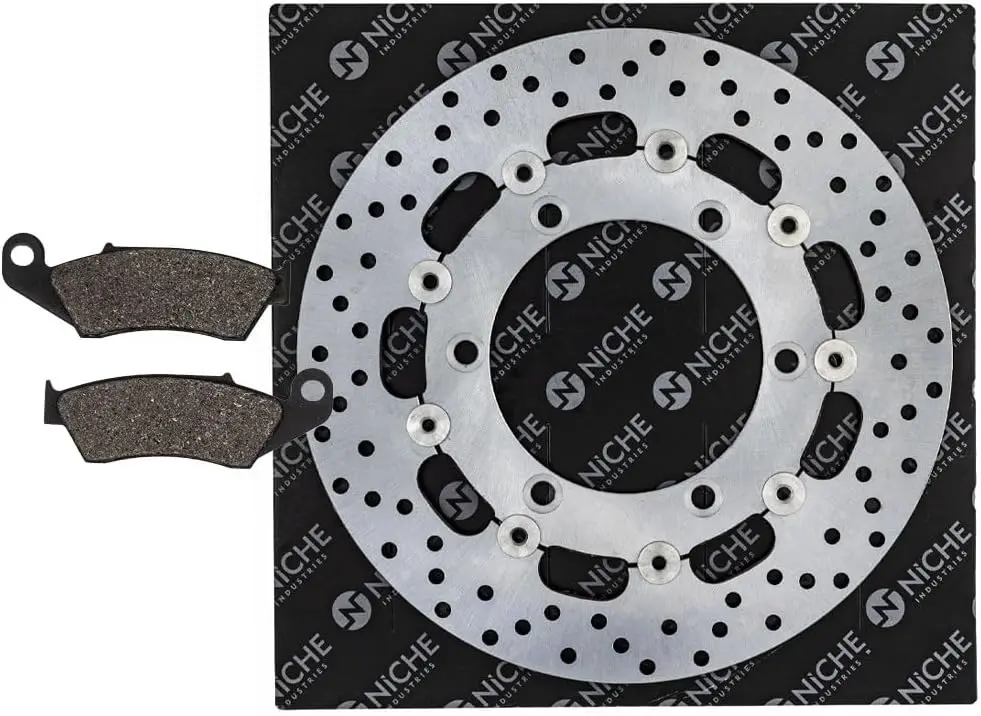 Front Left Brake Rotor Pad Semi Metallic Kit For Suzuki 59300-36850