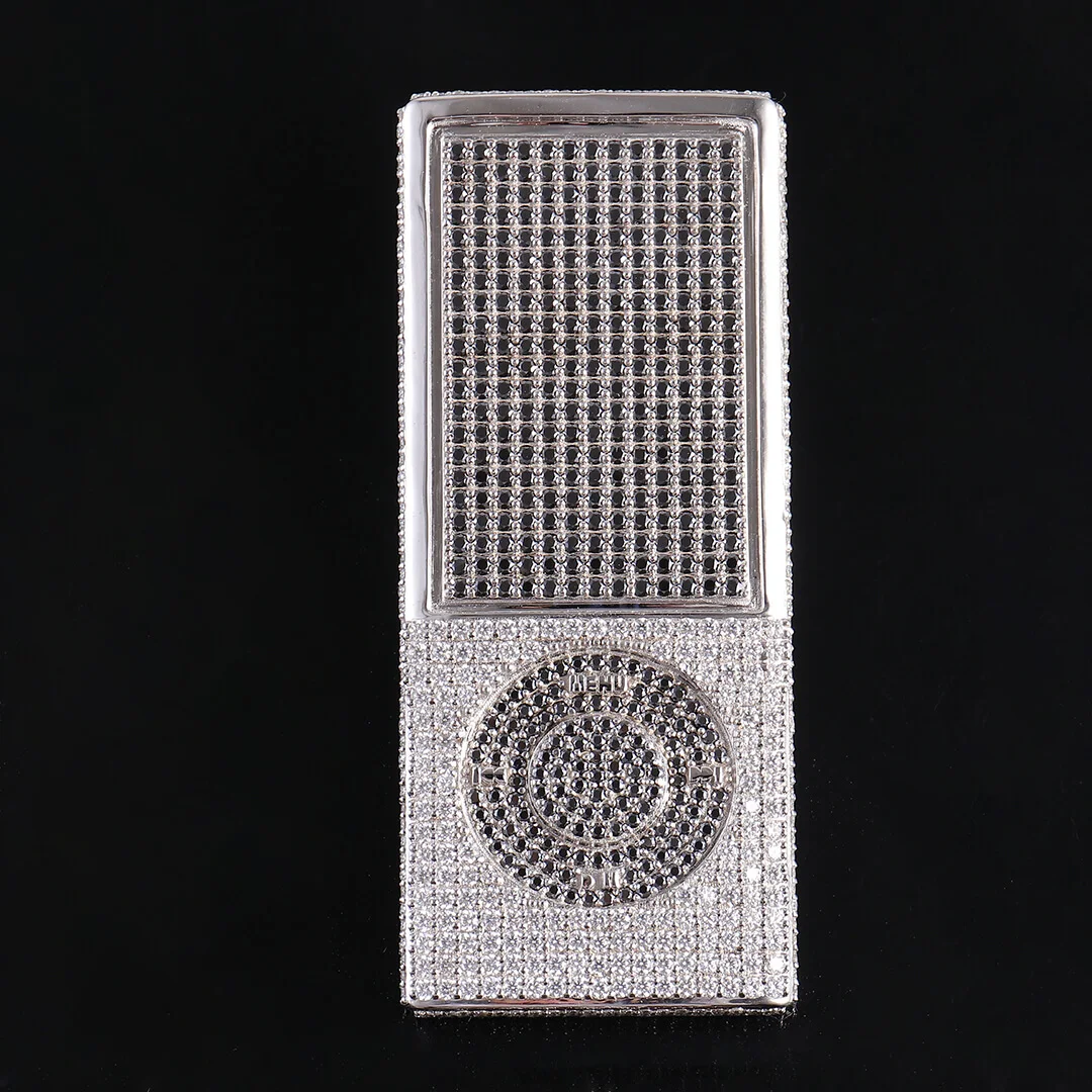 

Кулон в стиле хип-хоп «Прованс» для мужчин, индивидуальные украшения для рэперов, кулон с пультом ДУ в стиле Майами-рок