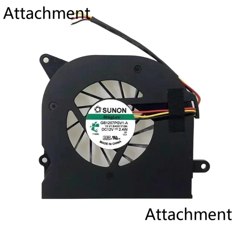 New laptop CPU cooling fan Cooler Notebook PC for SUNON GB1207PGV1-A 13.V1.B4337.F.GN DC12V 2.4W Server