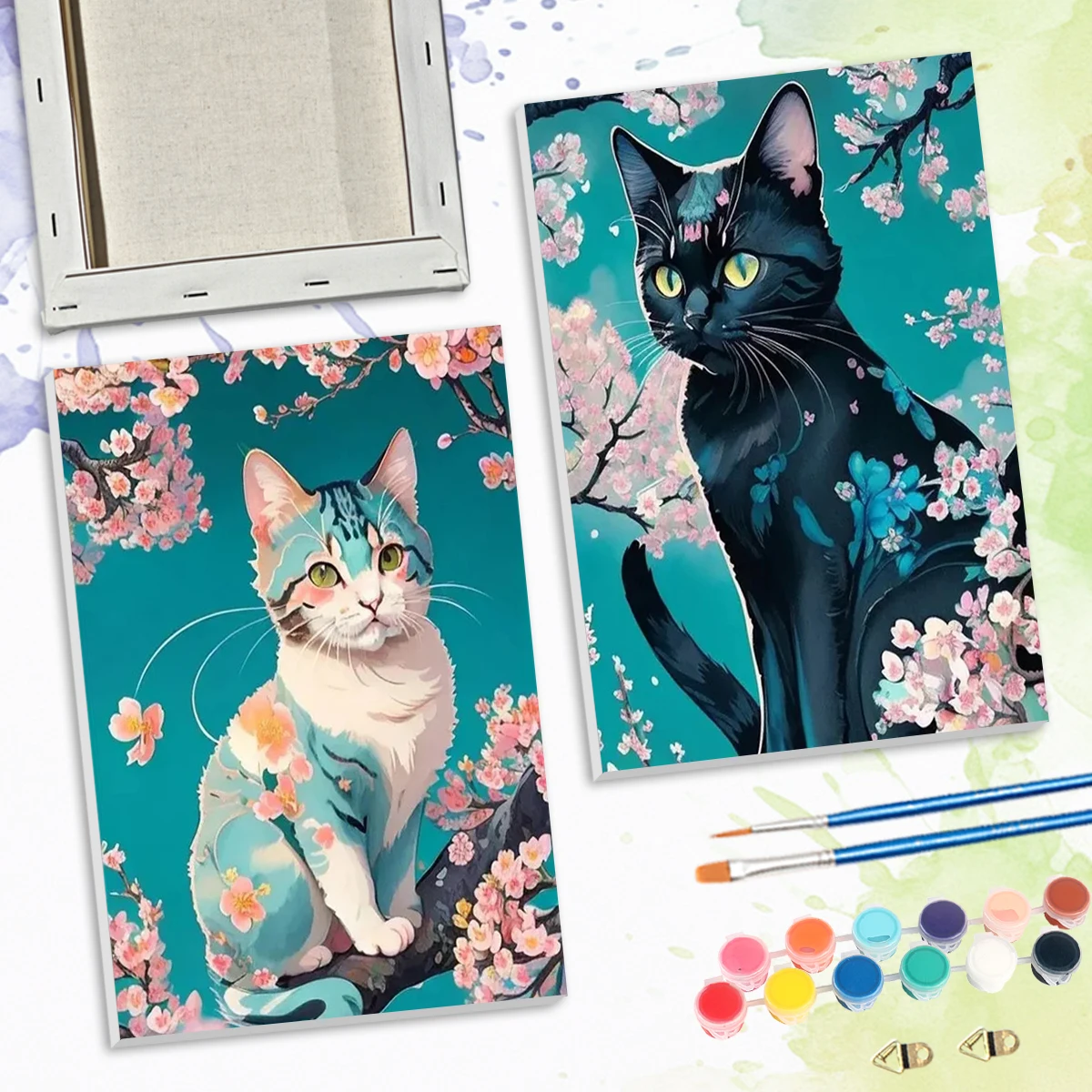 

SDOYUNO Paint By Numbers For Beginner Animals Color Markers 20x30cm ready Frame Drawing By Numbers Acrylic Gift Home Decoration