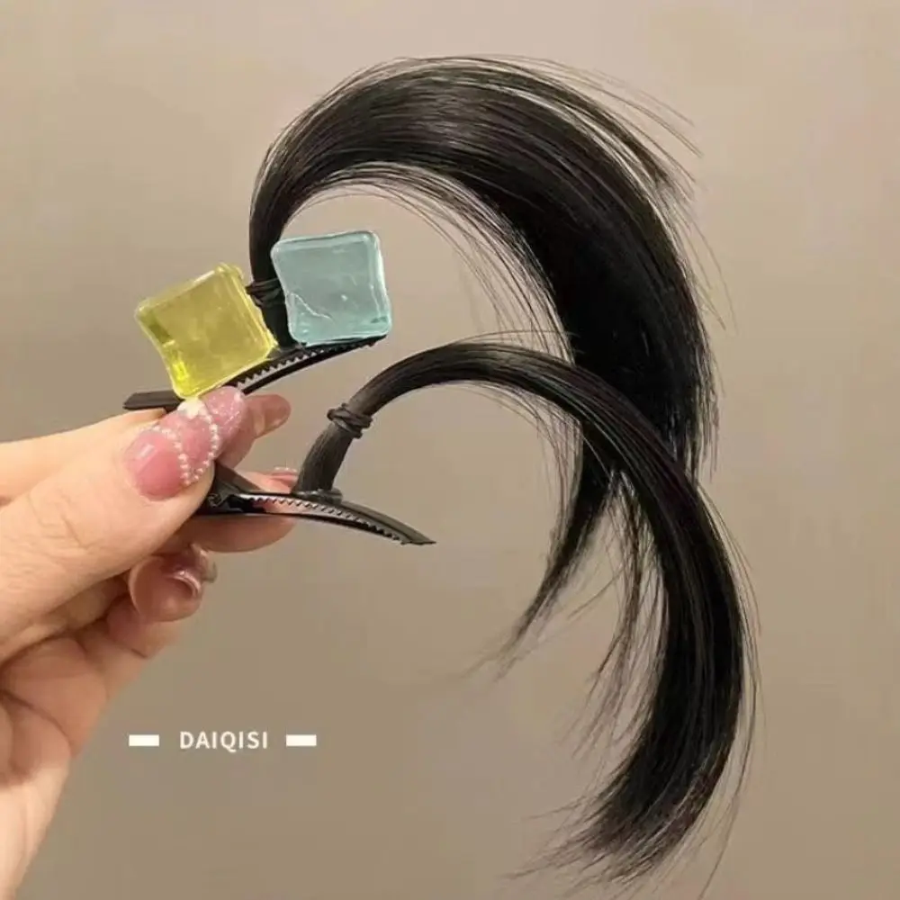 

Stylish Stand of Hair Shaped Hair Hairpins Ice Cake Small Hair Barrette Hair Accessory