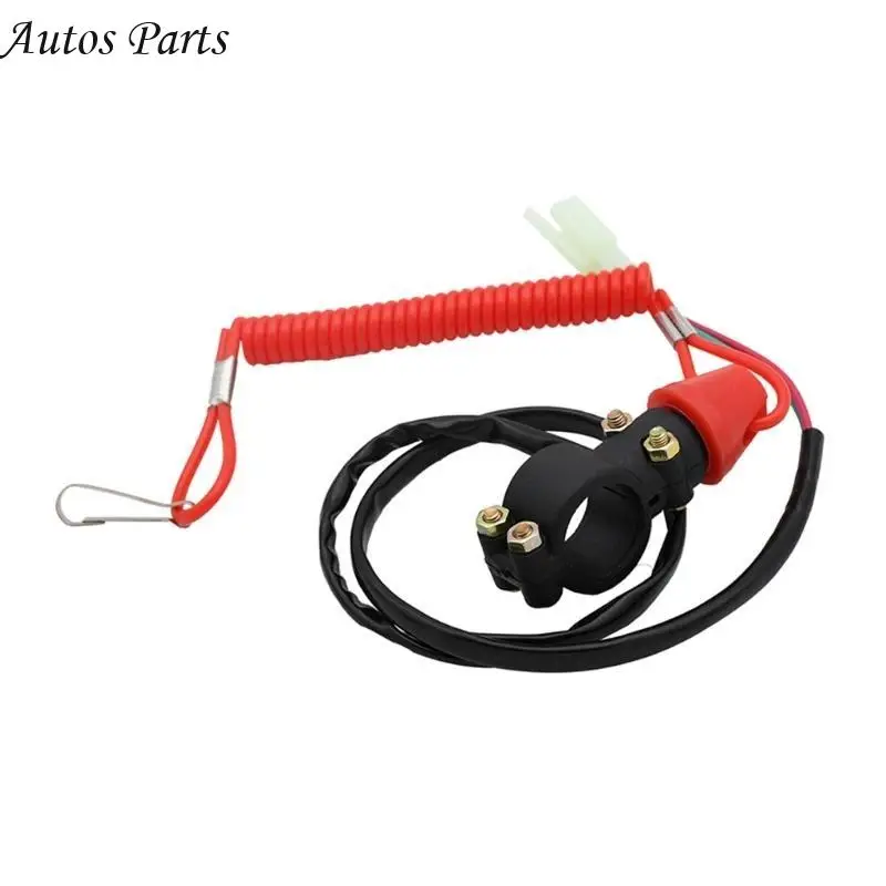 

57BA Motorcycle Emergency Cut Switch Quick Response Safety Cut Off Waterproof Motorcycle Engine Stop Switch for Motorbike