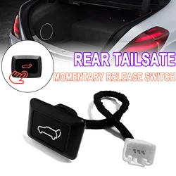 1PCS Car Rear Trunk Lid Lock Boot Release Handle Trunk Switch Tailgate Open Button For Car Bus Truck RV