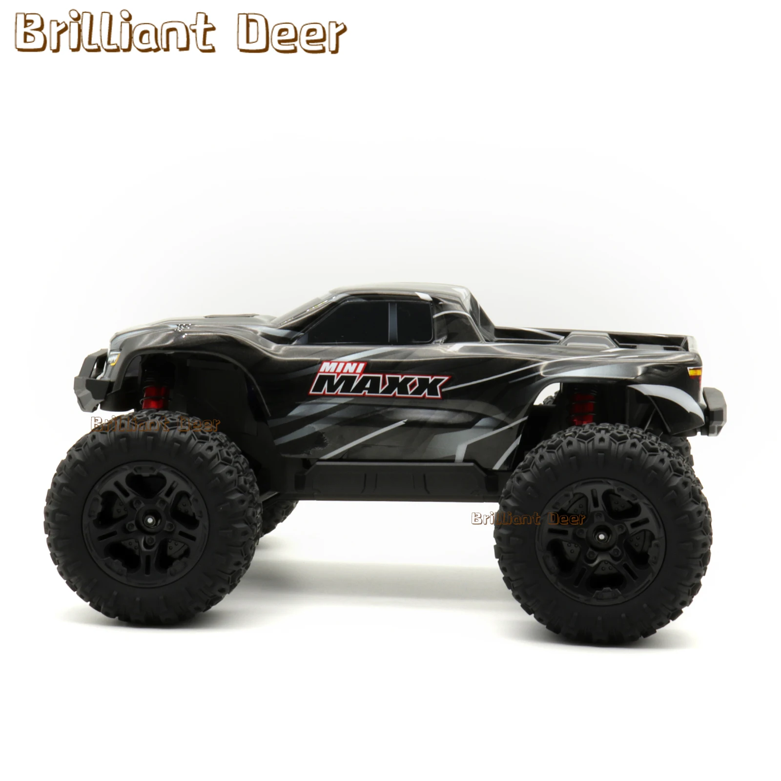12mm Sechskant RC Reifen und Rad Upgrade Teile für Traxxas 1/10 MINI MAXX RC Monster Truck Fernbedienung Auto Modell Zubehör – Detail 8
