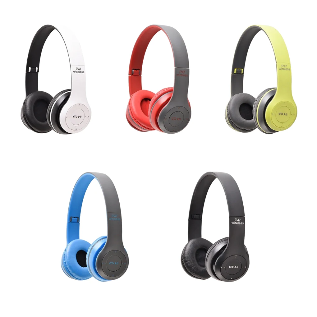 ABS Wireless Headphone Button Control Bluetooth-compatible Headset