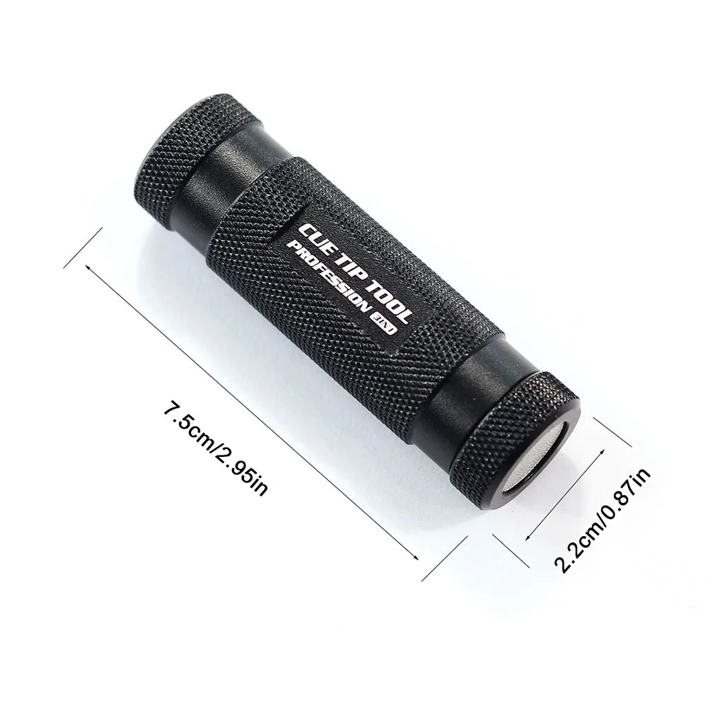 

Billiard Cue Tip Grinding Tool Multifunctional Repair Shaper Snooker Pool Tips Round Cutting with Pinprick Billiard Accessories