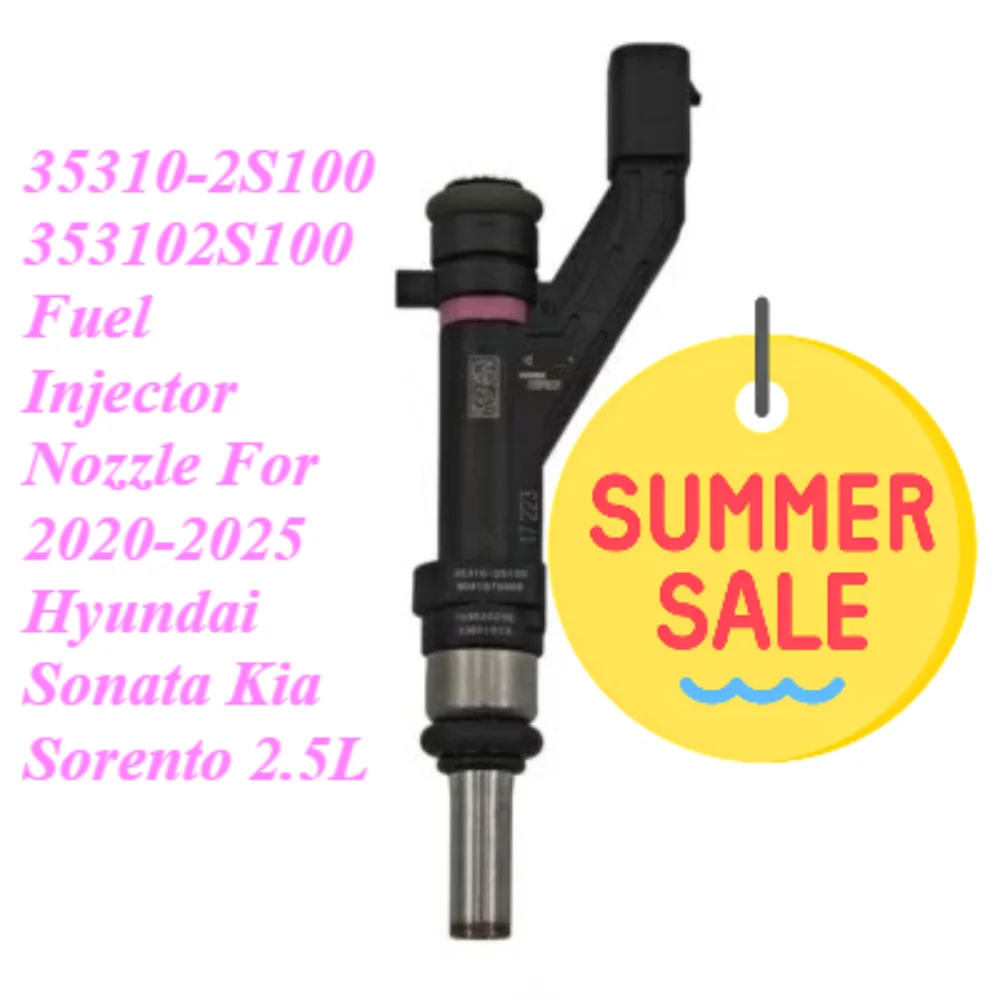 

35310-2S100 353102S100 Fuel Injector Nozzle For 2020-2025 Hyundai Sonata Kia Sorento 2.5L