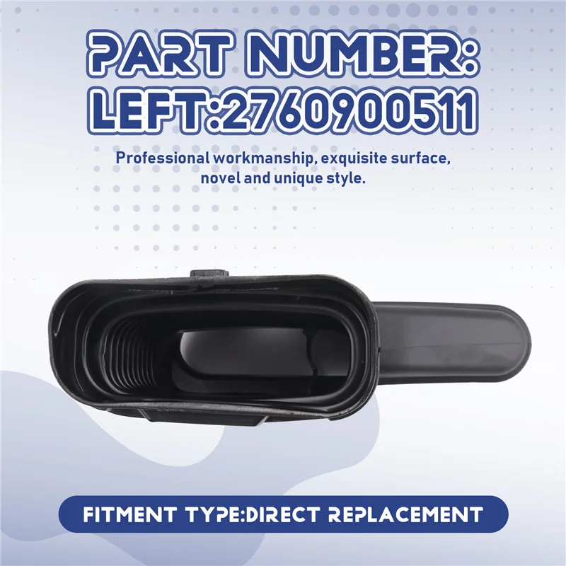 Kit tubo flessibile per condotto di ingresso 2760900511 2760900411 per tubo di aspirazione aria per auto per C43 AMG 3.0L V6 2017-2023