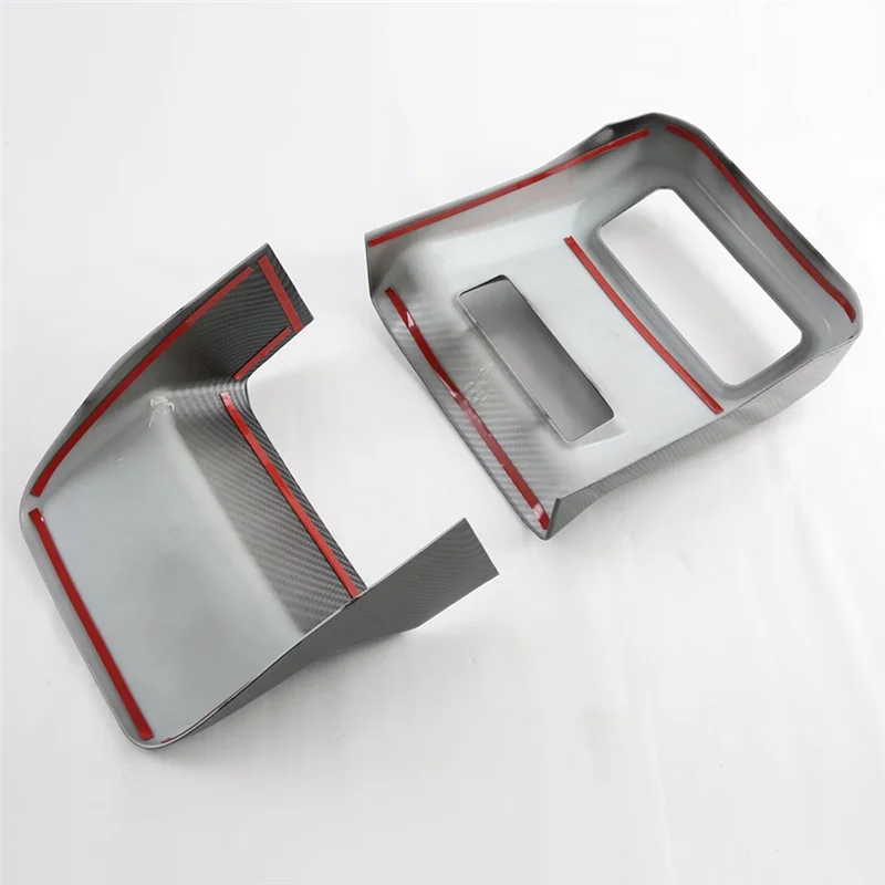 

Efficient For Toyota Land Cruiser 250 Prado J250 LC250 2024 Rear Air Vent Cover Anti-Kick Panel Trim Accessories