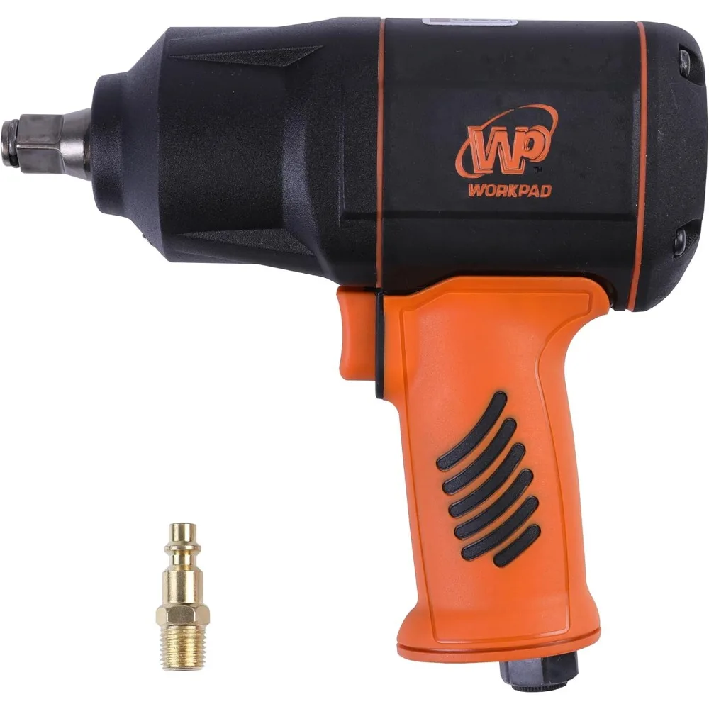

WORKPAD 1/2-Inch Composite Air Impact Wrench with Twin Hammers, Pneumatic Tools