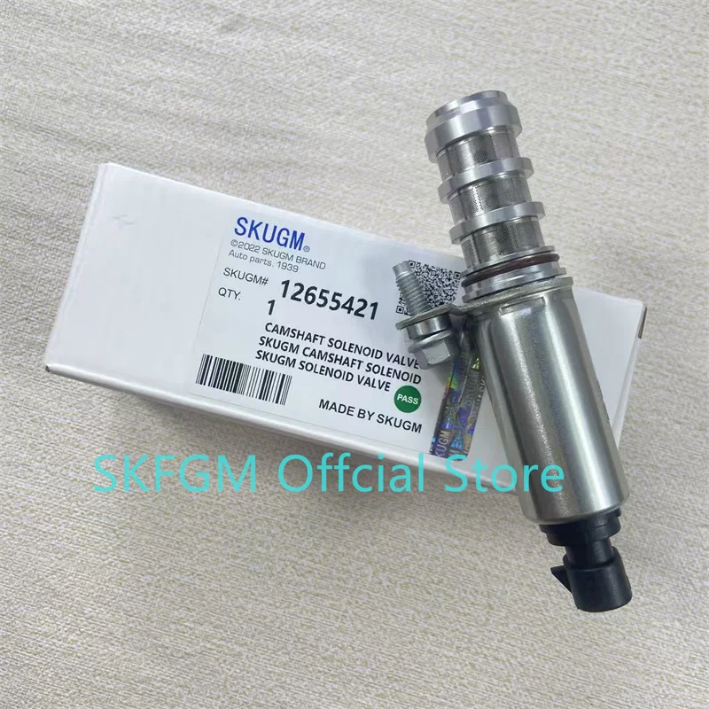 2PCS Intake & Exhaust Camshaft Position Actuator VVT Solenoid For Chevrolet Captiva Equinox GMC Terrain 12655420 12655421