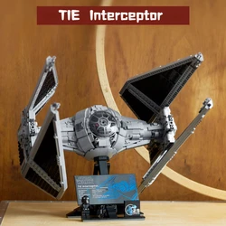 Wars Of Star Series TIE Interceptors Building Blocks Model Assemblage Bricks Toys Kids For CHristmas And Birthday Gifts