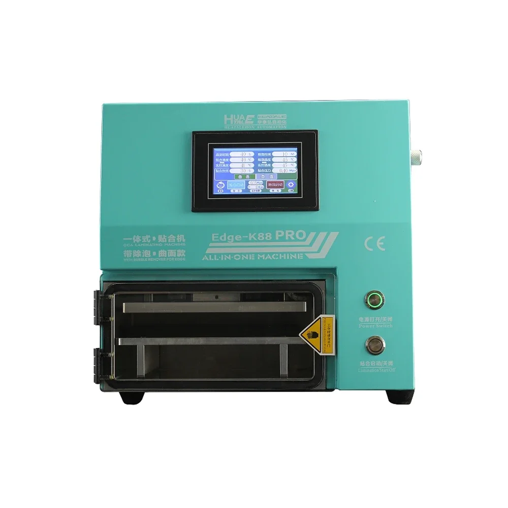 Touch Screen LY-HUATALE-K88 PRO 10.6 Inch Flat Screen OCA Laminating and Defoam Machine Built-In Pump For Mobile LCD Repair