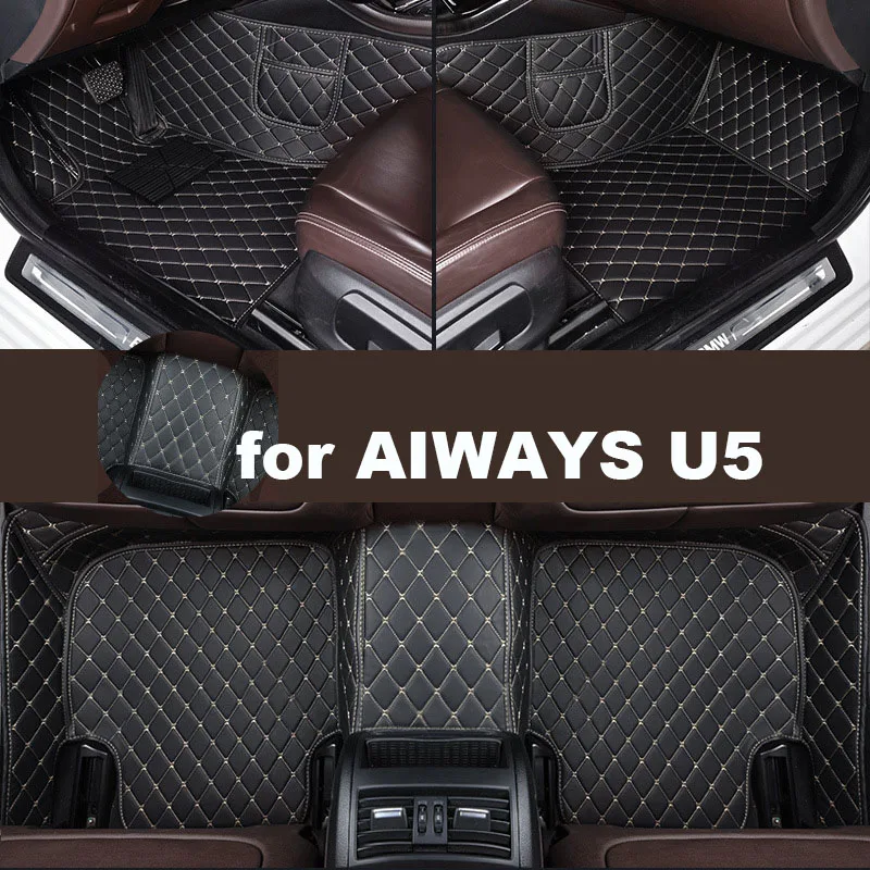 Autohome Car Floor Mats For AIWAYS U5 2019-2021Year Upgraded Version Foot Coche Accessories Carpetscustomized